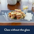 thumbnail image 5 of Chinet Crystal Clear Plastic Dinner Plate, 10" 100 ct., 5 of 9