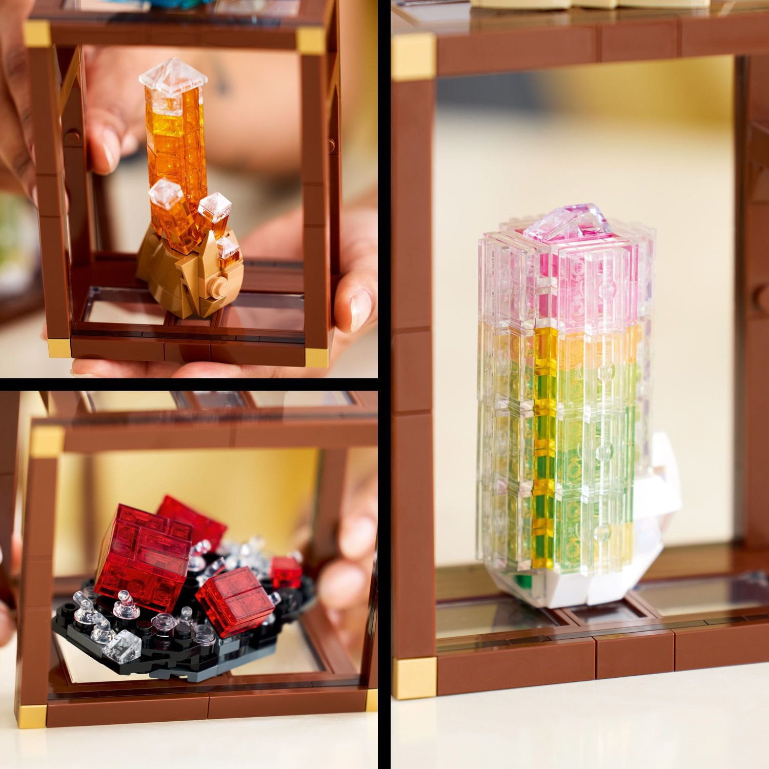 LEGO Ideas Mineral Collection Building Set for Adults, 880 pc