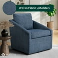 thumbnail image 4 of Studio Living Hanna Swivel Accent Chair, 4 of 7