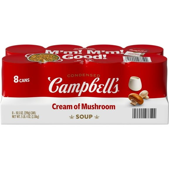 Campbell's Cream of Mushroom Soup 10.5 oz., 8 pk.