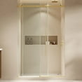 thumbnail image 2 of OVE Decors Selby 45-1/16 - 48"W x 74"H  Frameless Sliding Shower Door with Clear Glass, 2 of 9