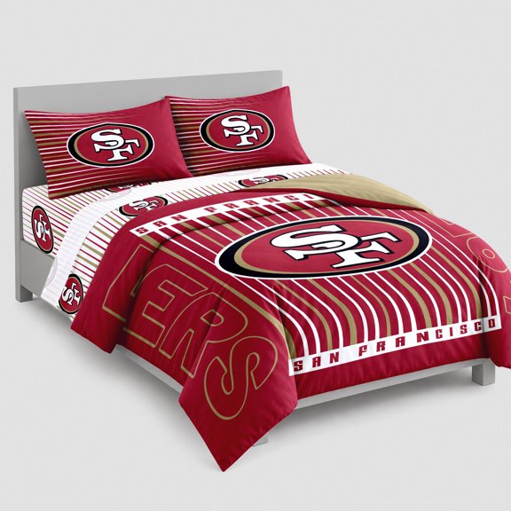 Logo Brands San Francisco 49ers Full Bed-In-A-Bag Set
