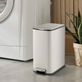 thumbnail image 2 of Tramontina Space-Saving 2-Pack 2-Gallon Step Cans, 2 of 11