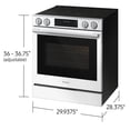 thumbnail image 3 of Samsung Bespoke 6.3 cu. ft. Smart Slide-In Electric Range w/ True Convection, 3 of 9