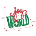 thumbnail image 4 of Member's Mark 5' Pre-Lit Joy to the World Sign, 4 of 4