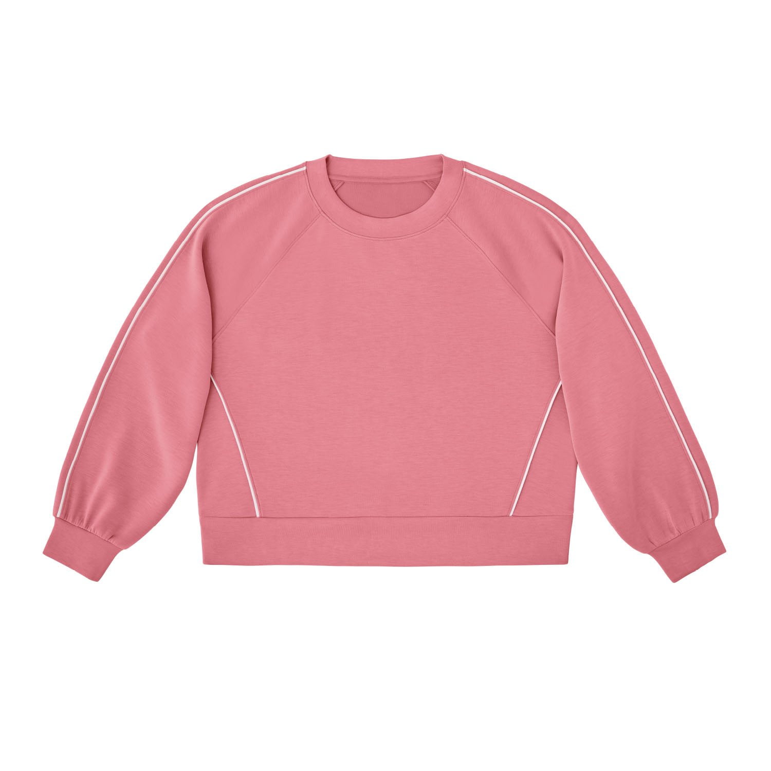 Member's Mark Women's Sandwash Front Seam Piping Crewneck