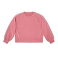 thumbnail image 6 of Member's Mark Women's Sandwash Front Seam Piping Crewneck Sweatshirt, 6 of 8