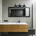 thumbnail image 8 of Globe Electric Brooklyn 5-Piece Bathroom Set in Black with Vanity and Bulbs, 8 of 12