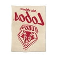 thumbnail image 2 of Logo Brands New Mexico Lobos Luxe Dreams Throw, 60" x 80", 2 of 6