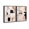 thumbnail image 1 of Strings Attached Set Neutral Abstract Canvas Print by Oliver Gal Prints, 1 of 4