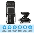 thumbnail image 5 of Simpli-Magic Multi Purpose Foldable 2-in-1 Rolling Garage & Mechanic Creeper Seat and Work Stool, 5 of 6