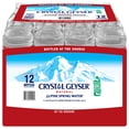 thumbnail image 1 of Crystal Geyser Alpine Spring Water, 1.5L, 12 pk., 1 of 1