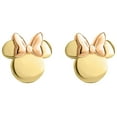 thumbnail image 1 of Disney Mickey or Minnie Mouse Earring in 14K Gold, 1 of 6