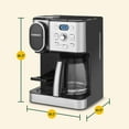thumbnail image 9 of Cuisinart 2-in-1 Coffeemaker, 12 Cup Capacity, Single Serve, Hot or Iced, 9 of 9