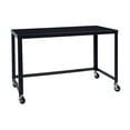 thumbnail image 5 of Hirsh 48" Wide Mobile Metal Desk for Home Office, Choose Color, 5 of 13