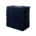 thumbnail image 3 of Hometex 100% Cotton Lightweight Hand Towels 12-pk. 16" x 27", Black, 3 of 4