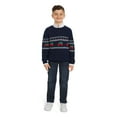 thumbnail image 5 of Lands' End Boys Holiday Sweater, 5 of 12
