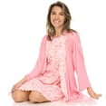 thumbnail image 5 of Flora Nikrooz 2-Piece Sleep Dress and Robe Set, 5 of 13