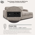 thumbnail image 8 of Serta Hayden Convertible Sectional Sofa, 8 of 10