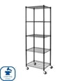 thumbnail image 2 of Seville Classics 5-Tier NSF-Certified Steel Shelving, 24”W x 18”D x 75”H, 2 of 5