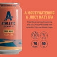thumbnail image 3 of Athletic Brewing Free Wave Hazy IPA Non-Alcoholic Ale Beer, 12 fl. oz. can, 12 pk., 3 of 9