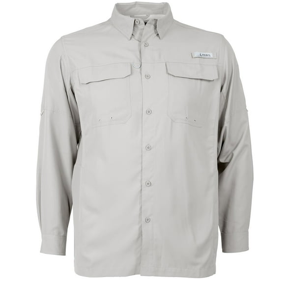 Habit Men's UPF 40+ UV Protection Long-Sleeve Fishing Shirt