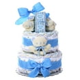 thumbnail image 1 of Alder Creek Gift Baskets Two-Tier Diaper Cake, Select Color, 1 of 1