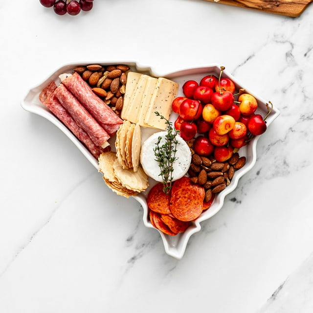 Lark Porcelain State-Shaped Bake & Serve Dish, Choose State
