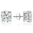 thumbnail image 2 of Round Diamond Studs in 18K Gold, 2 of 3