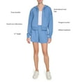 thumbnail image 3 of DKNY Women's Terry Zip Front Jacket, 3 of 5