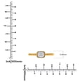 thumbnail image 5 of 0.50 CT.T.W. Emerald Cut Solitaire Lab Created Diamond Ring in 18K Yellow Gold, 5 of 5