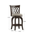 thumbnail image 4 of Marion 24" Scroll Back Swivel Stool, Assorted Colors, 4 of 4