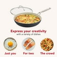 thumbnail image 6 of KitchenAid 10-Piece Hard-Anodized Ceramic Induction Cookware Set, 6 of 14