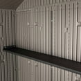 thumbnail image 13 of Lifetime 15' x 8' Rough Cut Outdoor Storage Shed Dual Entry, 13 of 26