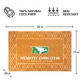 thumbnail image 3 of Logo Brands North Dakota Fighting Hawks Coir Outdoor Mat, 3 of 3