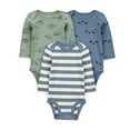 thumbnail image 2 of Carter's Baby 3-Pack Bodysuits, 2 of 10