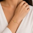 thumbnail image 5 of Starburst Diamond Cut Flower Station Bracelet in 14K Gold, 5 of 6