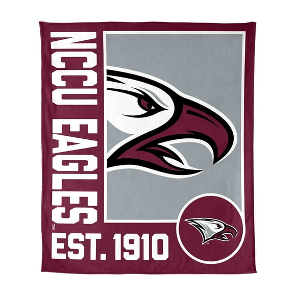 Logo Brands North Carolina Central Eagles 60"x70" Super Plush Blanket