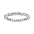 thumbnail image 1 of Lab Created Round Cut Diamond Eternity Band, 1 of 4