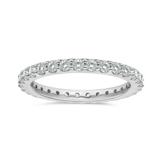 Lab Created Round Cut Diamond Eternity Band
