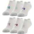 thumbnail image 1 of Under Armour Women's 6 Pack Cushion No Show Sock, 1 of 2