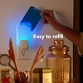 thumbnail image 5 of Raid Essentials Flying Insect Light Trap Starter Kit, Light Bug Trap Device + 4 Refills, 5 of 12