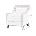 thumbnail image 6 of Emery Upholstered Chair, Choose Color, 6 of 6