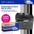 thumbnail image 4 of Brother Wireless Monochrome All-in-One Laser Printer with Higher Yield Ink, DCP-L2647DW, 4 of 8