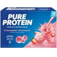 thumbnail image 5 of Pure Protein 30g Complete Protein Shakes, Strawberry Milkshake (11 fl. oz.,15 ct.), 5 of 10