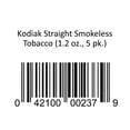 thumbnail image 1 of Kodiak Straight Smokeless Tobacco 1.2 oz., 5 pk., 1 of 1