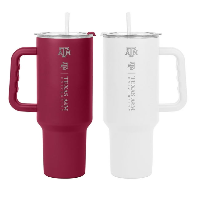 Logo Brands NCAA 40 oz. x 2 pk. Insulated Tumblers