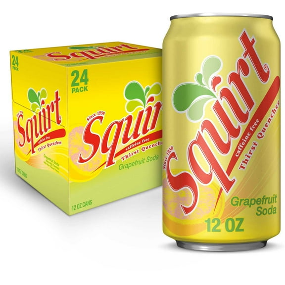 Squirt Citrus Soda, 12 fl. oz., 24 pk.