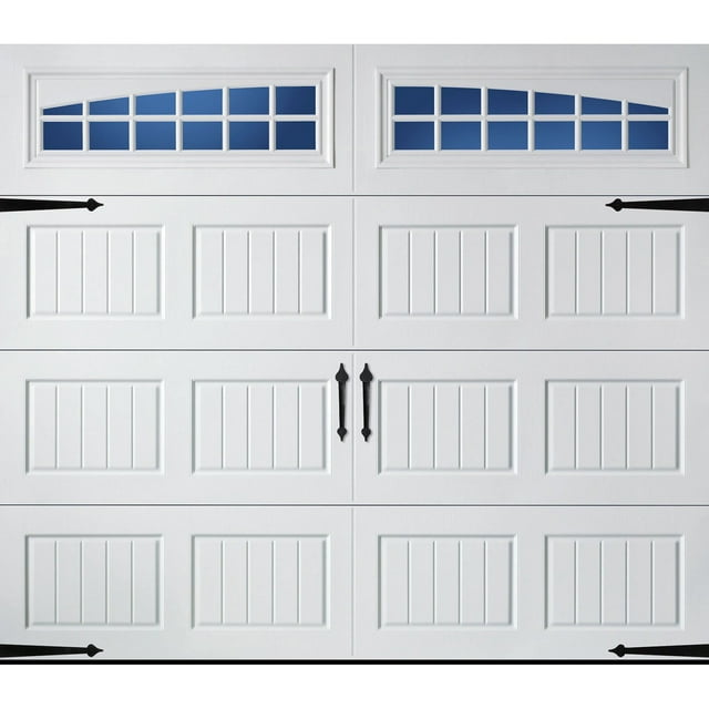 Amarr Hillcrest 2000 White Carriage House Garage Door (Multiple Options)