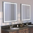 thumbnail image 4 of Homewerks 30'' x 36'' Dimmable Frameless LED Lighted Mirror with Anti-Fog, 4 of 7